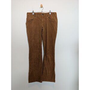 J.Crew Womens Corduroy Pants 32R Favorite Fit Brown
